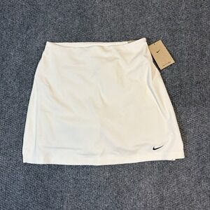 NWT Nike Tour Women's Dri-FIT ADV Golf Skirt Skort $85 Ocean White Size M
